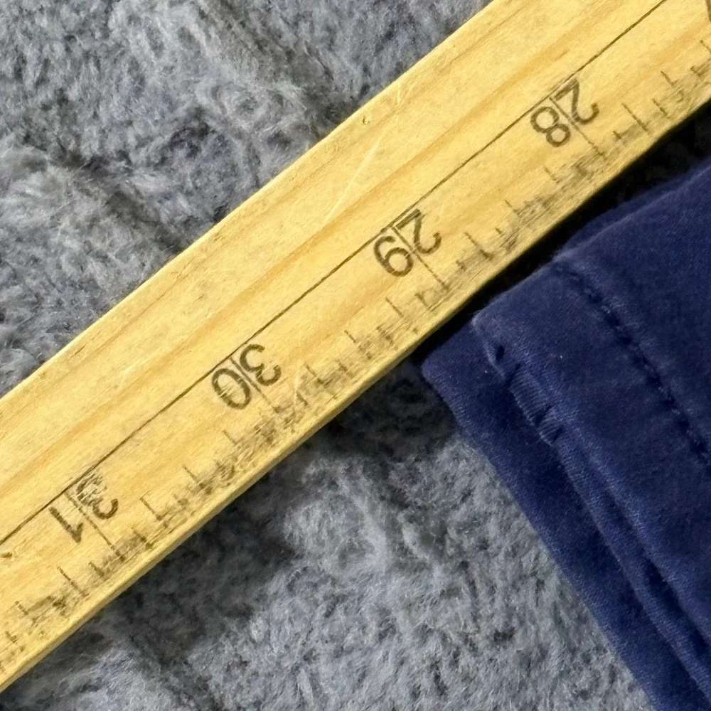 Banana Republic Mens 40x30 Navy Blue Cotton Stretch 5-Pocket Chino Pants AR085